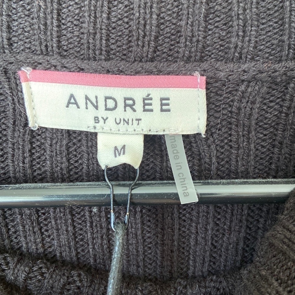 nwt Ribbed Colorblock Sweater Dress - Picture 6 of 9